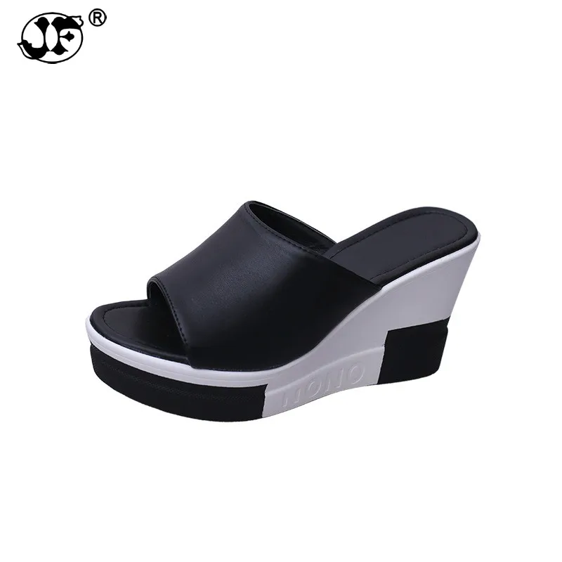 Women Sandals 2019 Summer Genuine Leather Shoes Woman Flip Flops Wedges Fashion Platform Female Slides Ladies Shoes Peep Toe
Women Sandals 2019 Summer Genuine Leather Shoes Woman Flip Flops Wedges Fashion Platform Female Slides Ladies Shoes Peep Toe
