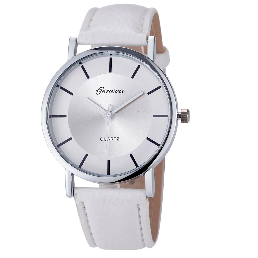 New Geneva Stylish Ladies Wrist Watches Women Fashion Simple Dial Leather Belt Analog Quartz Wrist Watch Clock Relogio Feminino
New Geneva Stylish Ladies Wrist Watches Women Fashion Simple Dial Leather Belt Analog Quartz Wrist Watch Clock Relogio Feminino