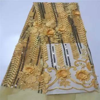 african tulle lace fabric Embroidery Nigerian Lace Fabric for wedding dress High Quality 3d flower african Sequins lace fabric
african tulle lace fabric Embroidery Nigerian Lace Fabric for wedding dress High Quality 3d flower african Sequins lace fabric