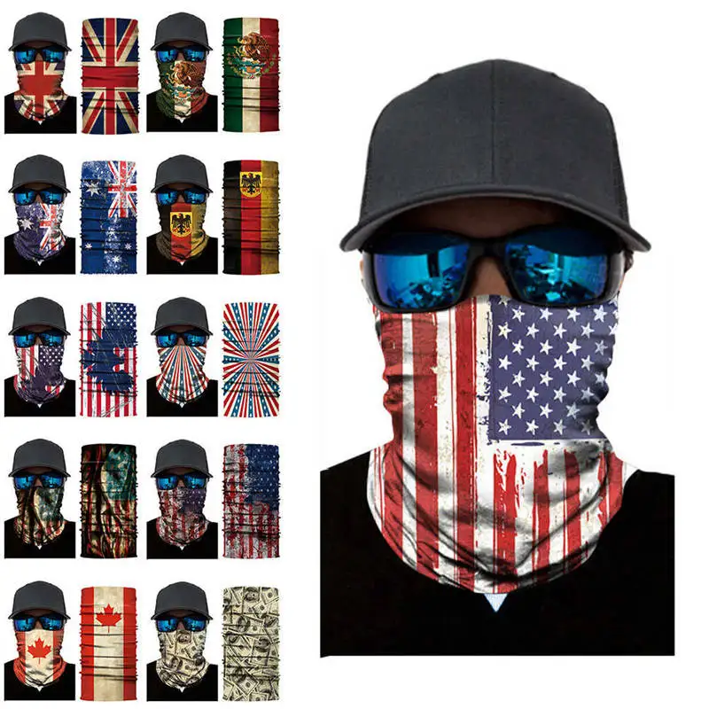 3D Seamless Balaclava Flag Image Scarfs Bandana Outdoors Hunting Hiking Multifunctional Headband
3D Seamless Balaclava Flag Image Scarfs Bandana Outdoors Hunting Hiking Multifunctional Headband