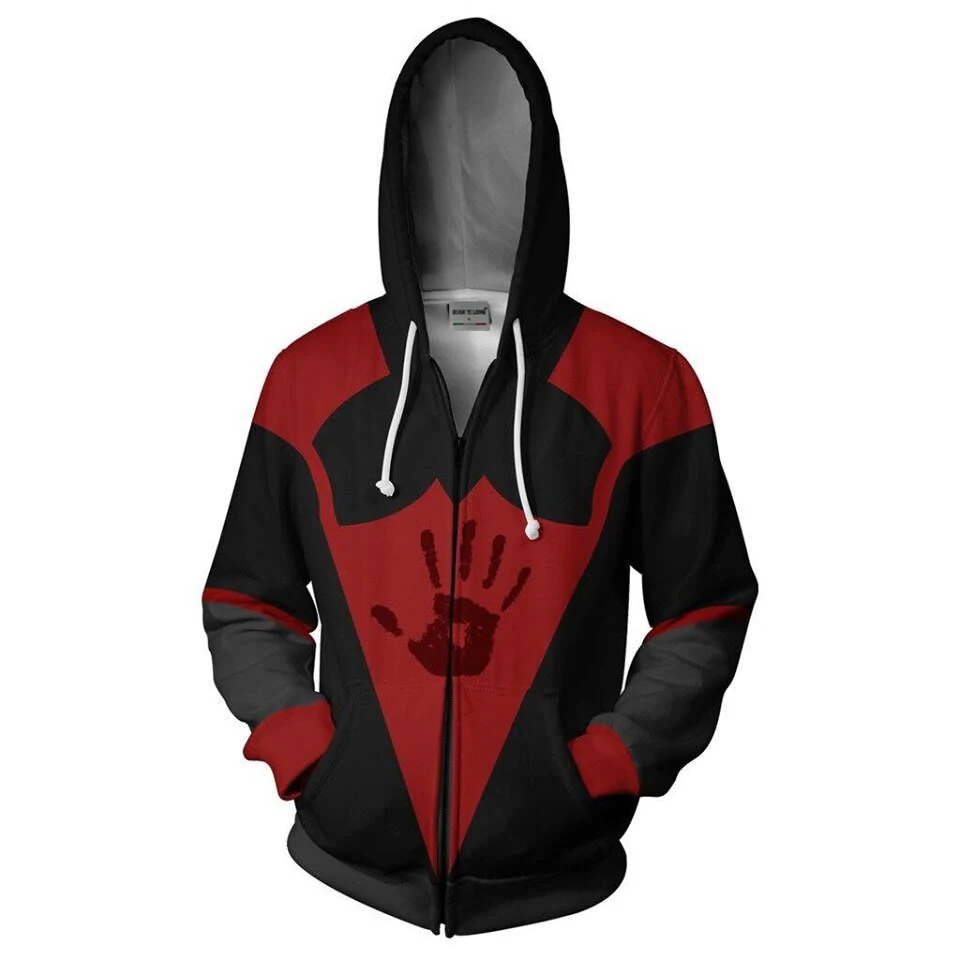 2018 NEW Men Hooded Skyrim Brotherhood 3D Printed Hoodies Casual Tracksuit Casual zipper hoodie hooded hip hop tops
2018 NEW Men Hooded Skyrim Brotherhood 3D Printed Hoodies Casual Tracksuit Casual zipper hoodie hooded hip hop tops