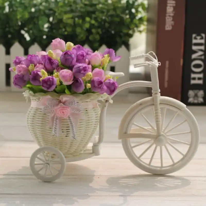 flower basket bicycle