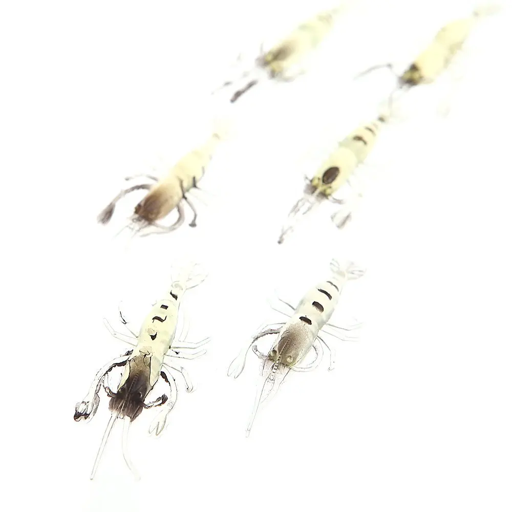 10Pcs Artificial Fishing Lure Bionic Shrimp Soft Bait Fishing Tackle Lifelike Fishy Smell
10Pcs Artificial Fishing Lure Bionic Shrimp Soft Bait Fishing Tackle Lifelike Fishy Smell