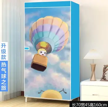 Clothes Closet Portable Wardrobe Durable Clothes Storage Organizer Non-woven Fabric Cloth Storage Shelf 170cm*125cm*45cm Dotomy
Clothes Closet Portable Wardrobe Durable Clothes Storage Organizer Non-woven Fabric Cloth Storage Shelf 170cm*125cm*45cm Dotomy