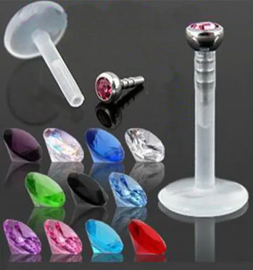 3pcs lot mixed color women's lip bar piercing labret lip rings acrylic 8mm anti-allergic flesh body piercing jewelry for women
3pcs lot mixed color women's lip bar piercing labret lip rings acrylic 8mm anti-allergic flesh body piercing jewelry for women