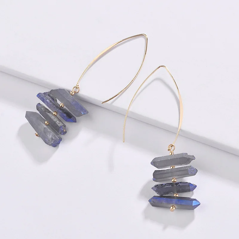 Joolim Jewelry Wholesale/High Quality Irregular Stone Drop Earring Brand Earring Wholesale
Joolim Jewelry Wholesale/High Quality Irregular Stone Drop Earring Brand Earring Wholesale