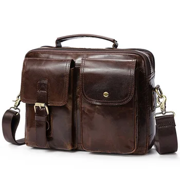Brand Messenger Bag Men's Shoulder Bag Genuine Leather Male Bags Men's Briefcase Cowhide Laptop Crossbody Bags for Men
Brand Messenger Bag Men's Shoulder Bag Genuine Leather Male Bags Men's Briefcase Cowhide Laptop Crossbody Bags for Men