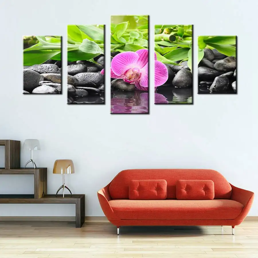 Wall Art Canvas Prints SPA Massage Zen Treatment Red Orchid Frangipani Bamboo Waterlily Black Stone Artwork for Room Wall Decor
Wall Art Canvas Prints SPA Massage Zen Treatment Red Orchid Frangipani Bamboo Waterlily Black Stone Artwork for Room Wall Decor