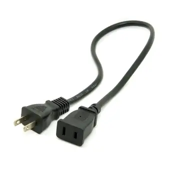 USA Outlet Saver Power Extension Cord Cable 2-prong 2 Outlets for nema 5-15P to nama 5-15R 50cm
USA Outlet Saver Power Extension Cord Cable 2-prong 2 Outlets for nema 5-15P to nama 5-15R 50cm