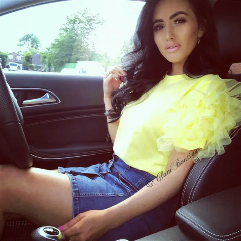 Hot Sexy T-Shirt Women Short Sleeve Shirt Mesh Tee Tops Ladies Crew Neck Club Party Wear Summer Ladies Casual Shirt
Hot Sexy T-Shirt Women Short Sleeve Shirt Mesh Tee Tops Ladies Crew Neck Club Party Wear Summer Ladies Casual Shirt