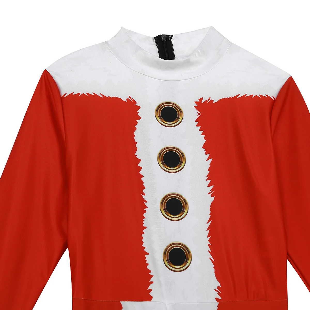 Cosplay&ware Tiaobug Women Long Sleeve Print Design Christmas Elf Costume Bodysuit Jumpsuit Female Xmas Fancy Cosplay Party Bodycon Catsuit 36 Cosplay&ware Tiaobug Women Long Sleeve Print Design Christmas Elf Costume Bodysuit Jumpsuit Female Xmas Fancy Cosplay Party Bodycon Catsuit -Cosplayware Store