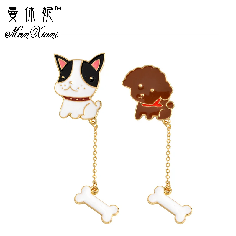 Manxiuni 2pcs/set Cartoon Teddy Dog Bone Pendant Long Chain Button Pin Bag Denim Jacket Pin Children brooch
Manxiuni 2pcs/set Cartoon Teddy Dog Bone Pendant Long Chain Button Pin Bag Denim Jacket Pin Children brooch