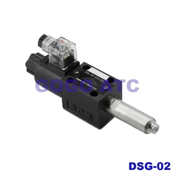 DSG-02 Hydraulic electromagnetic two-way reversing valve oil research type single double head hydraulic valve three four-way 24v
DSG-02 Hydraulic electromagnetic two-way reversing valve oil research type single double head hydraulic valve three four-way 24v
