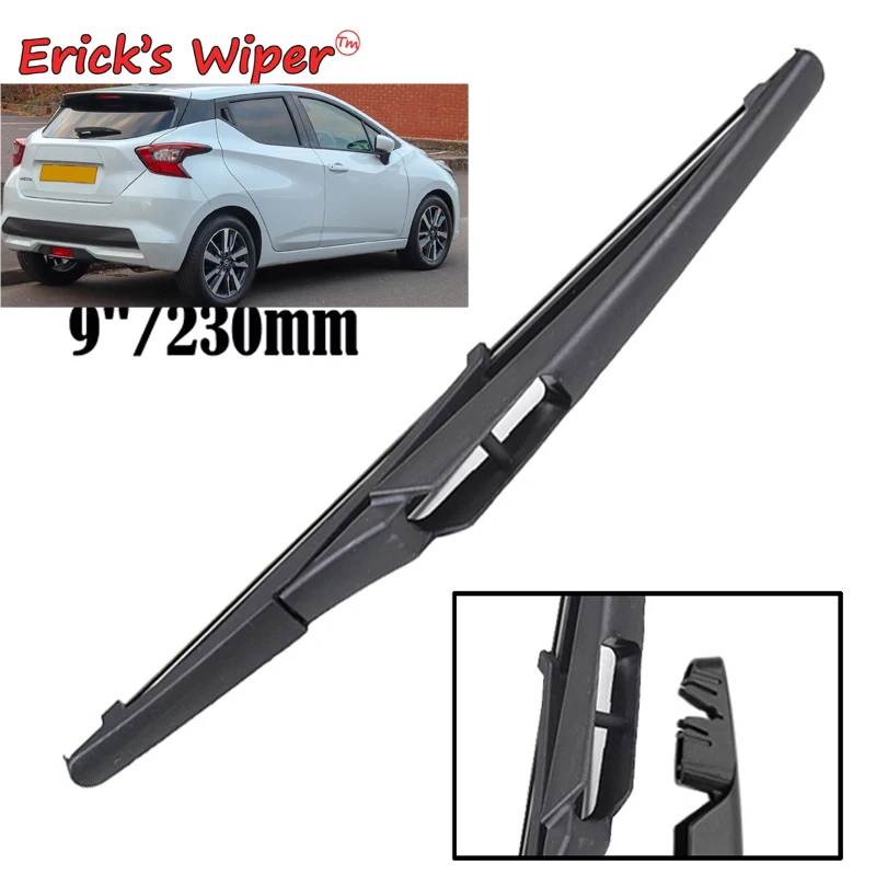 Erick's Wiper 9" Rear Wiper Blade For Nissan Micra K14 2017 2018 2019 Windshield Windscreen Rear Window
Erick's Wiper 9" Rear Wiper Blade For Nissan Micra K14 2017 2018 2019 Windshield Windscreen Rear Window