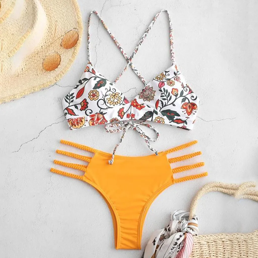 High Leg Bikini Set Swimwear Women Push Up Bikinis 2019 Mujer Swimsuit Hollow-out Bandage Biquini Swimming suit for Women
High Leg Bikini Set Swimwear Women Push Up Bikinis 2019 Mujer Swimsuit Hollow-out Bandage Biquini Swimming suit for Women