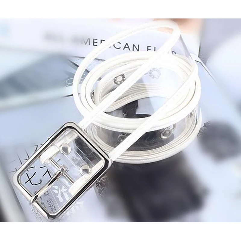 2018 Brand design Wedding Belt New Fashion Accessories Casual Female Belts Plastic Wild PVC Material Transparent Women Belts
2018 Brand design Wedding Belt New Fashion Accessories Casual Female Belts Plastic Wild PVC Material Transparent Women Belts
