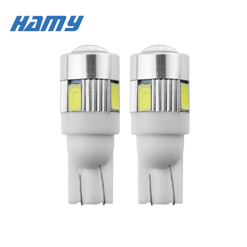 2x T10 W5W Car LED Signal Bulb Interior Light Super Bright 12V Auto Trunk License Plate Wedge Side Luggage Lamp White 5630 6SMD
2x T10 W5W Car LED Signal Bulb Interior Light Super Bright 12V Auto Trunk License Plate Wedge Side Luggage Lamp White 5630 6SMD
