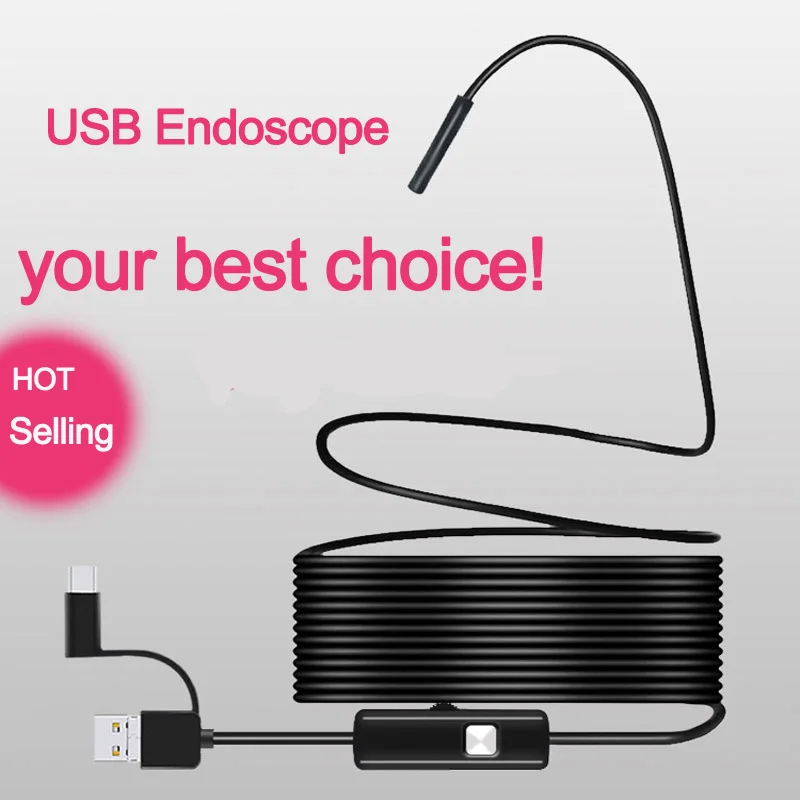 smartphone endoscope Android Endoscope Camera 7.0mm Inspection Camera IP67 Waterproof Snake Camera Forendoscope type c, USB PC
smartphone endoscope Android Endoscope Camera 7.0mm Inspection Camera IP67 Waterproof Snake Camera Forendoscope type c, USB PC