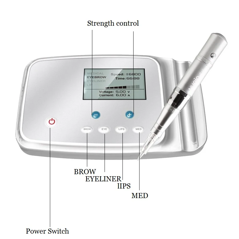 FAMISOO M6 Tatoo Permanent Rotary Pen Makeup Tattoo Machine PMU MTS for Eyebrow Eyeliner Lip Microblading Supplies Accessories
FAMISOO M6 Tatoo Permanent Rotary Pen Makeup Tattoo Machine PMU MTS for Eyebrow Eyeliner Lip Microblading Supplies Accessories