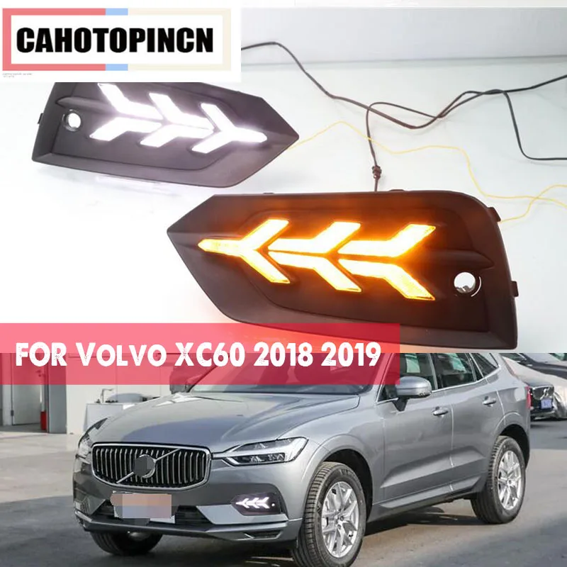 Для Volvo XC60 2018 2019 динамический сигнал поворота реле Водонепроницаемый дневные ходовые огни 12В Светодиодный дневной светильник противотуманных фар украшения
Для Volvo XC60 2018 2019 динамический сигнал поворота реле Водонепроницаемый дневные ходовые огни 12В Светодиодный дневной светильник противотуманных фар украшения