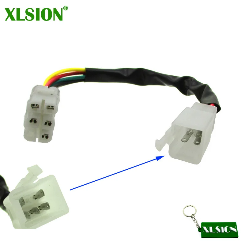 XLSION CDI Cable Wire Adapter Connector Plug Fit Scooter Moped Pit Dirt Bike ATV Quad
XLSION CDI Cable Wire Adapter Connector Plug Fit Scooter Moped Pit Dirt Bike ATV Quad