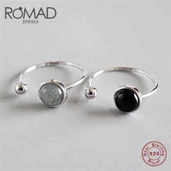 ROMAD Genuine 925 Sterling Silver Open Adjustable Ring Casual & Classic Style Wedding Engagement Silver Jewelry Women Rings R4
ROMAD Genuine 925 Sterling Silver Open Adjustable Ring Casual & Classic Style Wedding Engagement Silver Jewelry Women Rings R4