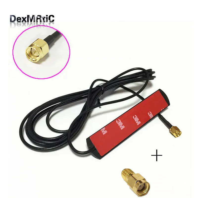 433Mhz Antenna 2.15DBi RG174 Cable 3M SMA Male connector+ SMA female to RP SMA male plug RF Connector Adapter Straight
433Mhz Antenna 2.15DBi RG174 Cable 3M SMA Male connector+ SMA female to RP SMA male plug RF Connector Adapter Straight