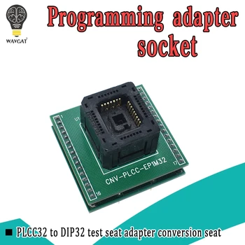 Top Quality Chip programmer PLCC32 adapter socket CNV-PLCC-EP1M32 0324-309 with Board for BIOS PLCC32
Top Quality Chip programmer PLCC32 adapter socket CNV-PLCC-EP1M32 0324-309 with Board for BIOS PLCC32