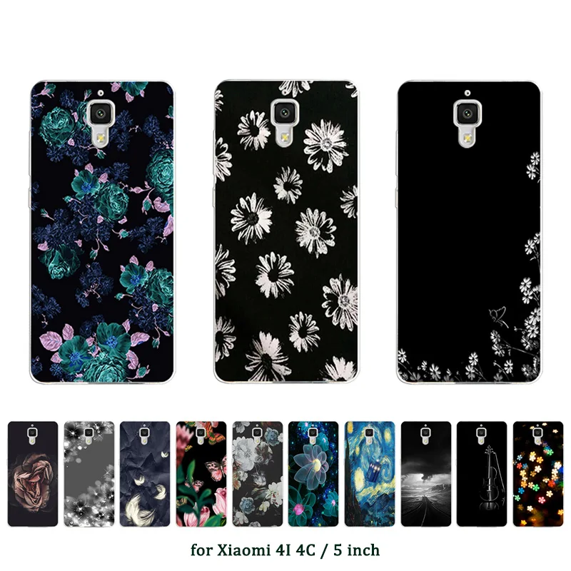 Soft Case for Xiaomi Mi4 Cases Silicon Cover for Xiaomi Mi 4 Funda Multicolor Printed TPU Phone Bag for Xiaomi M4 Carcasas
Soft Case for Xiaomi Mi4 Cases Silicon Cover for Xiaomi Mi 4 Funda Multicolor Printed TPU Phone Bag for Xiaomi M4 Carcasas