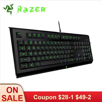 Razer Cynosa Pro Wired Gaming Keyboard Backlit Membrane Keyboard for Game Macro Recording Programmable Keys 104 Keys for Laptop
Razer Cynosa Pro Wired Gaming Keyboard Backlit Membrane Keyboard for Game Macro Recording Programmable Keys 104 Keys for Laptop