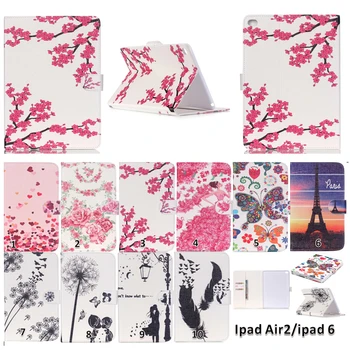 For Apple ipad Air 2 II 9.7'' plum blossom Dandelion print PU Leather Case Smart Cover For ipad 6 Stand Cover with Holder
For Apple ipad Air 2 II 9.7'' plum blossom Dandelion print PU Leather Case Smart Cover For ipad 6 Stand Cover with Holder