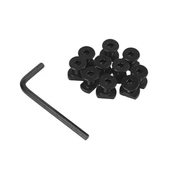 10pcs M-Lok mlok Rail Screws and Nuts For NSR Keymod Handguard Rail Section Picatinny / Weaver
10pcs M-Lok mlok Rail Screws and Nuts For NSR Keymod Handguard Rail Section Picatinny / Weaver
