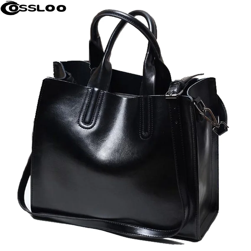 COSSLOO Top Quality Leather Bag Fashion Portable Handbag Bolsas Femininas Burnished Cross-body Crossbody Shoulder Bags Tote
COSSLOO Top Quality Leather Bag Fashion Portable Handbag Bolsas Femininas Burnished Cross-body Crossbody Shoulder Bags Tote