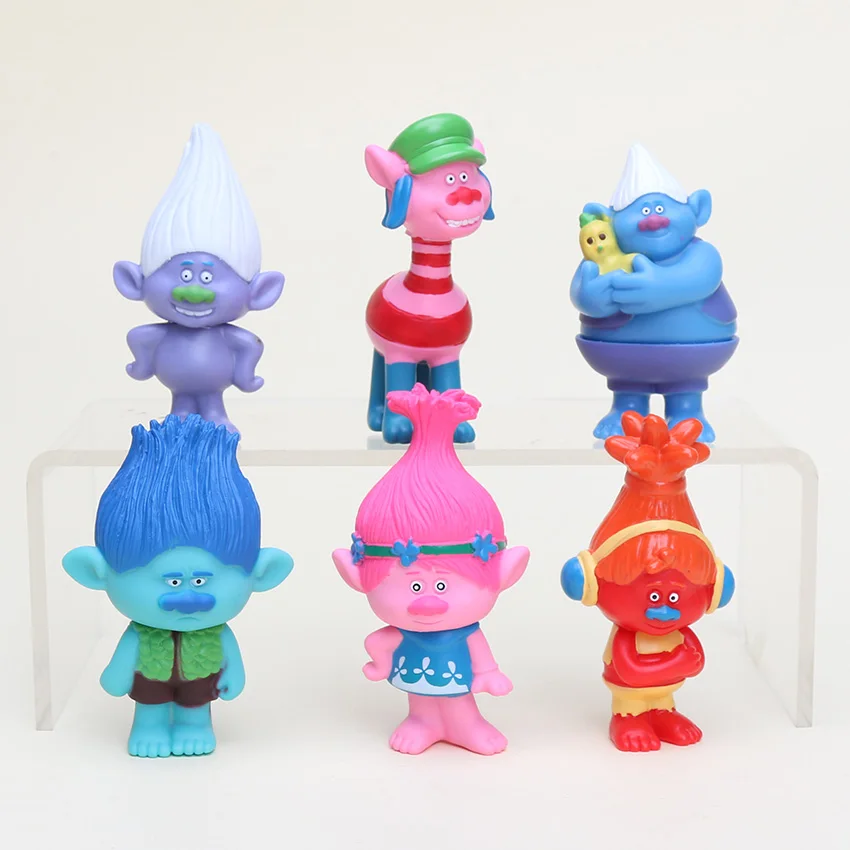 6Pcs/Set New Movie Trolls PVC Action Figures Toys For Kids Christmas Gift Figures Collectable Doll
6Pcs/Set New Movie Trolls PVC Action Figures Toys For Kids Christmas Gift Figures Collectable Doll