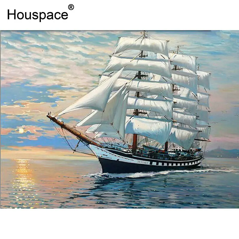 Houspace Sailing On Sea Diy Digital Oil Painting By Numbers Kits Coloring Painting By Numbers Gift For Living Room Home Decor
Houspace Sailing On Sea Diy Digital Oil Painting By Numbers Kits Coloring Painting By Numbers Gift For Living Room Home Decor