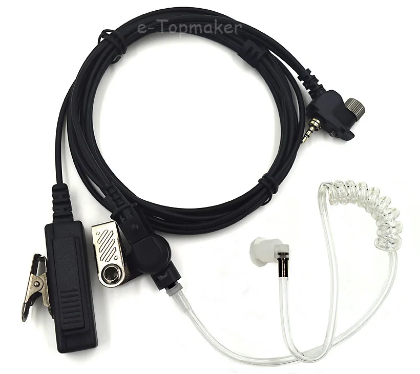 XQF FBI Acoustic Air Tube Headset Earpiece PTT for Motorola Tetra Radio MTH800 MTH600 MTH650 MTH850 MTP850 MTS850 Walkie Talkie
XQF FBI Acoustic Air Tube Headset Earpiece PTT for Motorola Tetra Radio MTH800 MTH600 MTH650 MTH850 MTP850 MTS850 Walkie Talkie