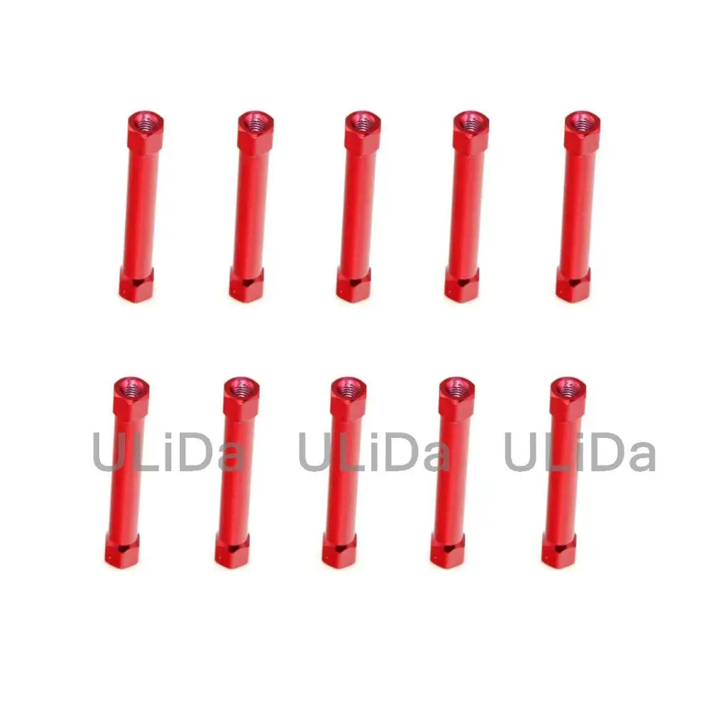 10pcs M3 Aluminum Hexa Pillar Spacers Column for FPV 28mm 30mm 37mm 40mm for Folding Arm Kit
10pcs M3 Aluminum Hexa Pillar Spacers Column for FPV 28mm 30mm 37mm 40mm for Folding Arm Kit