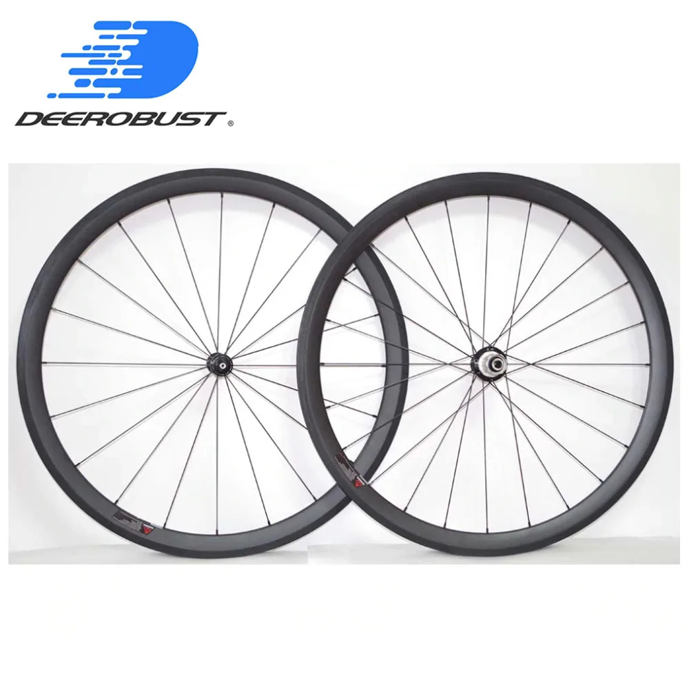 

1093g Straight Pull 700c 38mm x 23mm Road Bike Carbon Tubular Wheels 3k Matte Bicycle wheel set Powerway R36 hubs 20 24 Holes