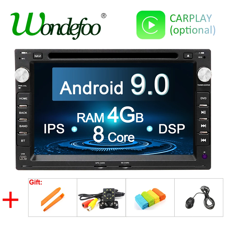 64G Android 9.0 DSP IPS DVD PLAYER For Peugeot 307 VW PASSAT B5 B4 JETTA BORA GOLF 4 SHARAN POLO MK5 MK4 MK3 T5 TRANSPORTER GPS
64G Android 9.0 DSP IPS DVD PLAYER For Peugeot 307 VW PASSAT B5 B4 JETTA BORA GOLF 4 SHARAN POLO MK5 MK4 MK3 T5 TRANSPORTER GPS