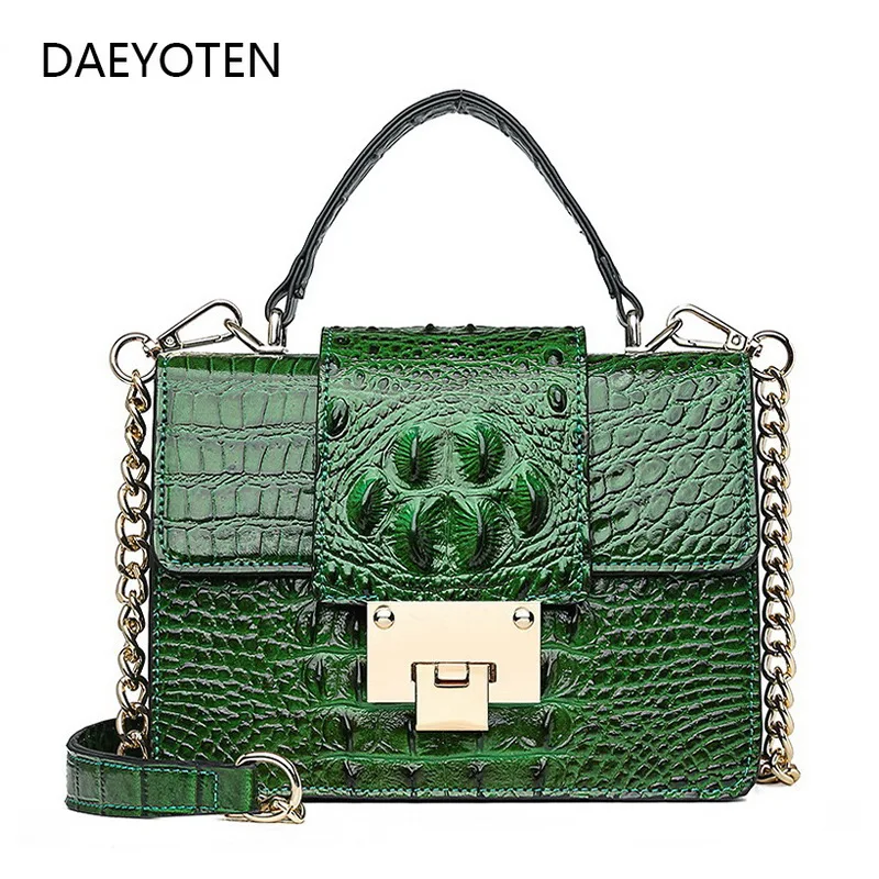 DAEYOTEN Luxury Handbags Women Bags Designer Famous Brand Crocodile Chain Shoulder Crossbody Bags For Women 2019 Tote Bag ZM0196
DAEYOTEN Luxury Handbags Women Bags Designer Famous Brand Crocodile Chain Shoulder Crossbody Bags For Women 2019 Tote Bag ZM0196