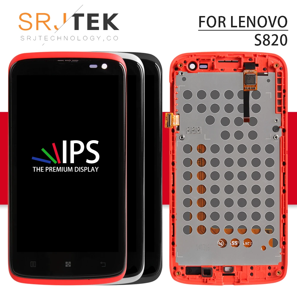 Srjtek screen for Lenovo S820 LCD Touch Digitizer Sensor Outer Glass Assembly Black With Frame 4.7inch for Lenovo S820 Display
Srjtek screen for Lenovo S820 LCD Touch Digitizer Sensor Outer Glass Assembly Black With Frame 4.7inch for Lenovo S820 Display