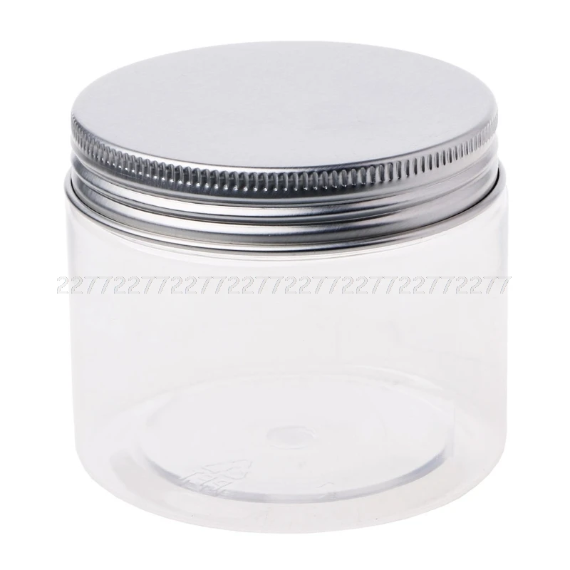150ml Clear Round PET Jar With Aluminium Screw Lid Food Storage Container Sealed JUN21 dropship
150ml Clear Round PET Jar With Aluminium Screw Lid Food Storage Container Sealed JUN21 dropship