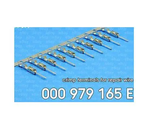 Fress shipping Crimp Terminals (Pins) For Auto Connector Replacement of 000 979 165 E
Fress shipping Crimp Terminals (Pins) For Auto Connector Replacement of 000 979 165 E