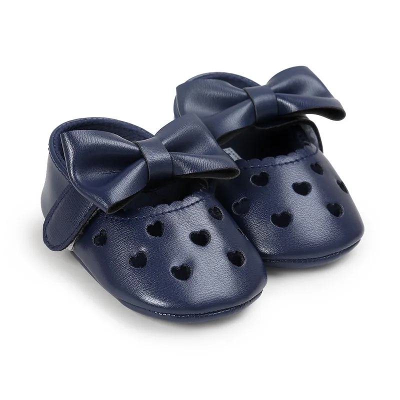 HOT SALE Leather Newborn Baby Girls Princess Heart-Shaped Soft Bottom Shoes Navy blue 0-18m
HOT SALE Leather Newborn Baby Girls Princess Heart-Shaped Soft Bottom Shoes Navy blue 0-18m