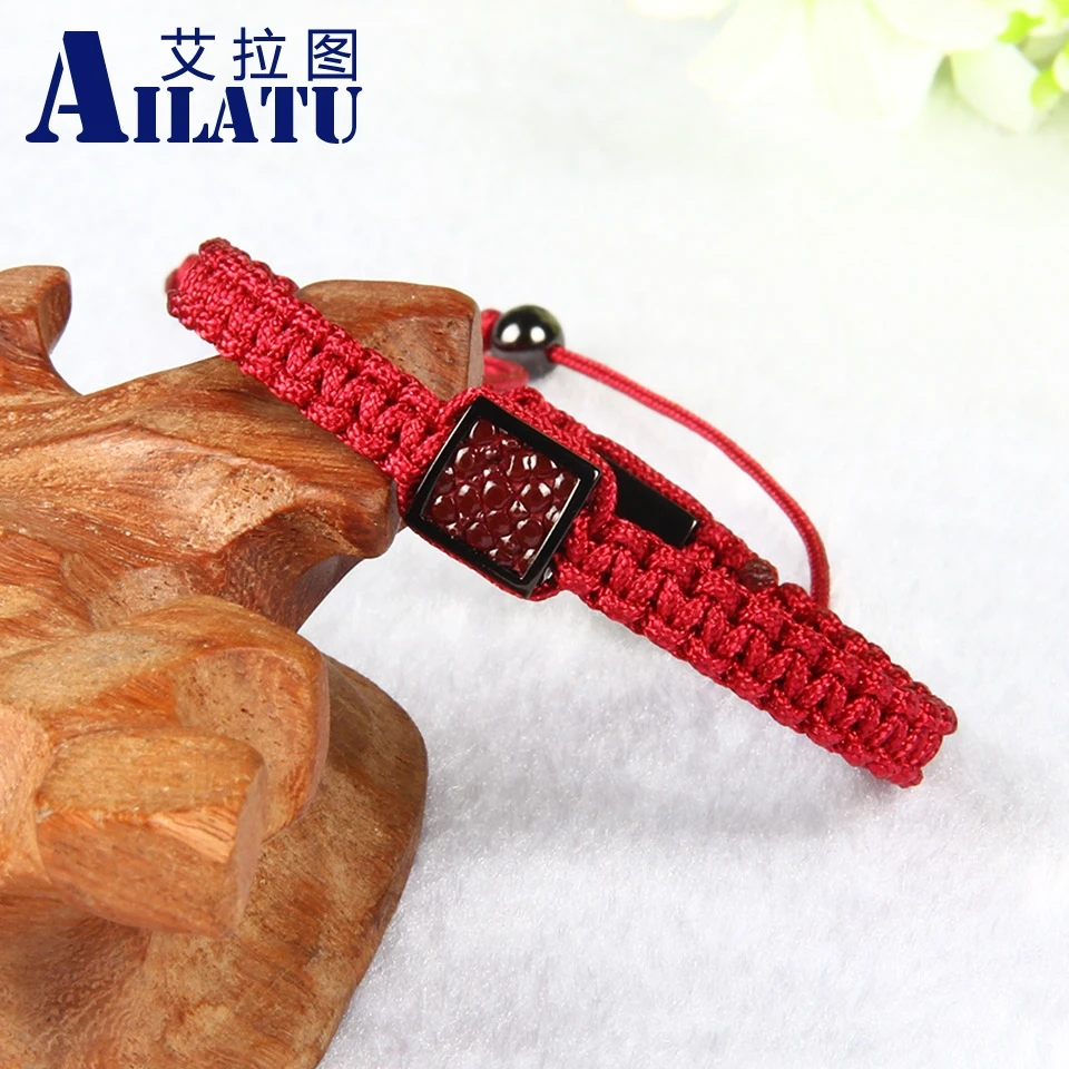 Ailatu распродажа мужские браслеты высшего качества разноцветные из натуральной