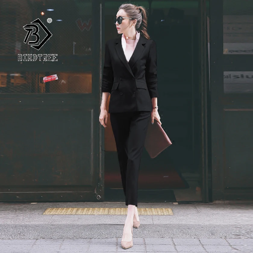 2019 Autumn Women's Suits Fashion Formal Double Button Pockets Design Office Lady Style Two pieces Sets Blazer & Pants S96815D
2019 Autumn Women's Suits Fashion Formal Double Button Pockets Design Office Lady Style Two pieces Sets Blazer & Pants S96815D