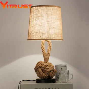 Vintage Table Light de mesa lamp Vintage mesaLamps Rope Table Lamps LED Bedroom Lamps
Vintage Table Light de mesa lamp Vintage mesaLamps Rope Table Lamps LED Bedroom Lamps
