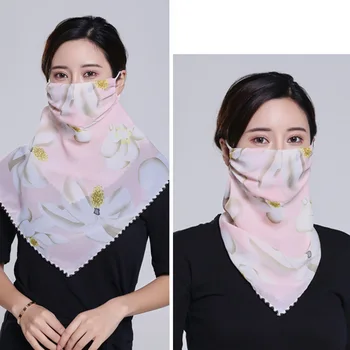 Newest Summer Female Sunscreen Triangle Scarf Neck Mask UV Protection Breathable Thin Mask Outdoor Cycling Veil Shade Scarf
Newest Summer Female Sunscreen Triangle Scarf Neck Mask UV Protection Breathable Thin Mask Outdoor Cycling Veil Shade Scarf