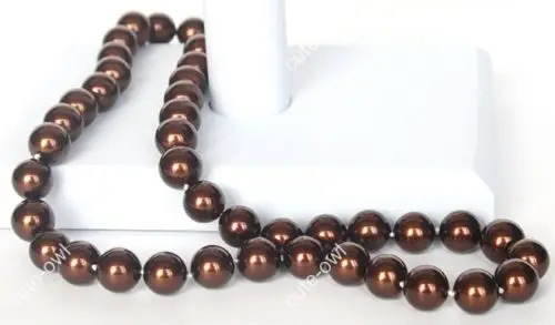 Noble Women's Chocolate 10mm South Sea Shell Pearl Necklace 18'' AAA^^^@^Noble style Natural Fine jewe FREE SHIPPING
Noble Women's Chocolate 10mm South Sea Shell Pearl Necklace 18'' AAA^^^@^Noble style Natural Fine jewe FREE SHIPPING