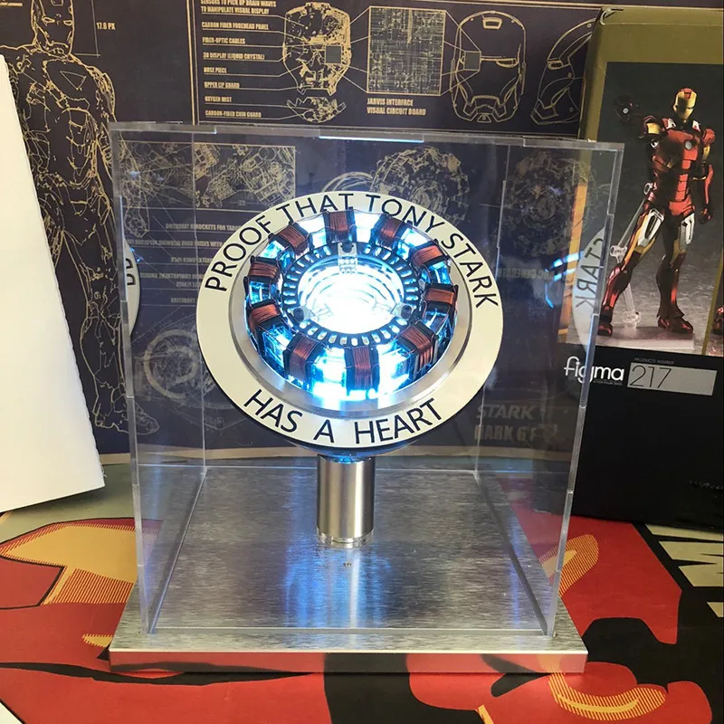 Avengers 1:1 Iron Man Arc Reactor Action Figure MK1 Ironman Reactor Tony Stark Arc Reactor With Led Light Gifts Cosplay Prop
Avengers 1:1 Iron Man Arc Reactor Action Figure MK1 Ironman Reactor Tony Stark Arc Reactor With Led Light Gifts Cosplay Prop